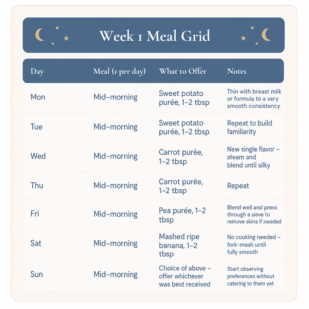 From First Bites to Family Meals - The Complete 6-18 Month Meal Planner