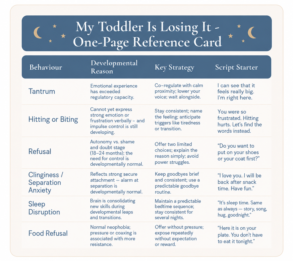My Toddler Is Losing It (And So Am I) — The Evidence-Based Behaviour Workbook | Ages 1–5