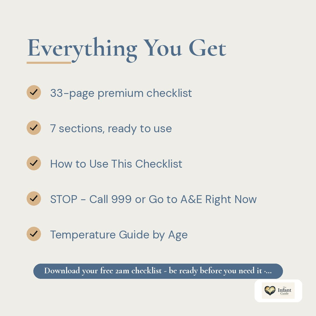 Is My Baby Really Sick? The 2am Triage Checklist — Free Download
