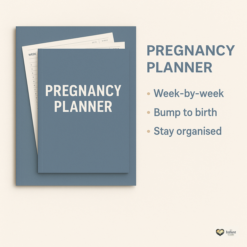 Pregnancy Planner spotlight inside the Complete Calm Parenting Bundle