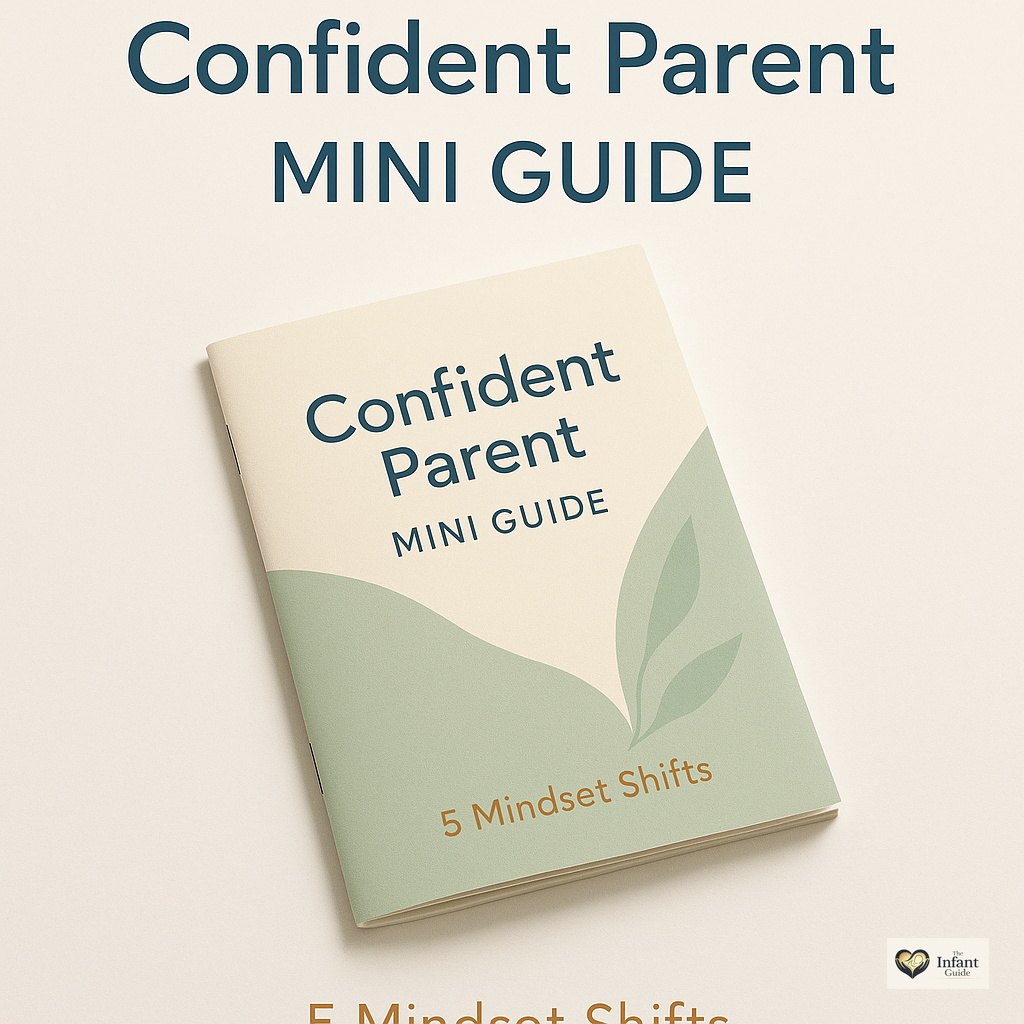 Confident Parent Mini Guide cover — mindset shifts for calmer parenting