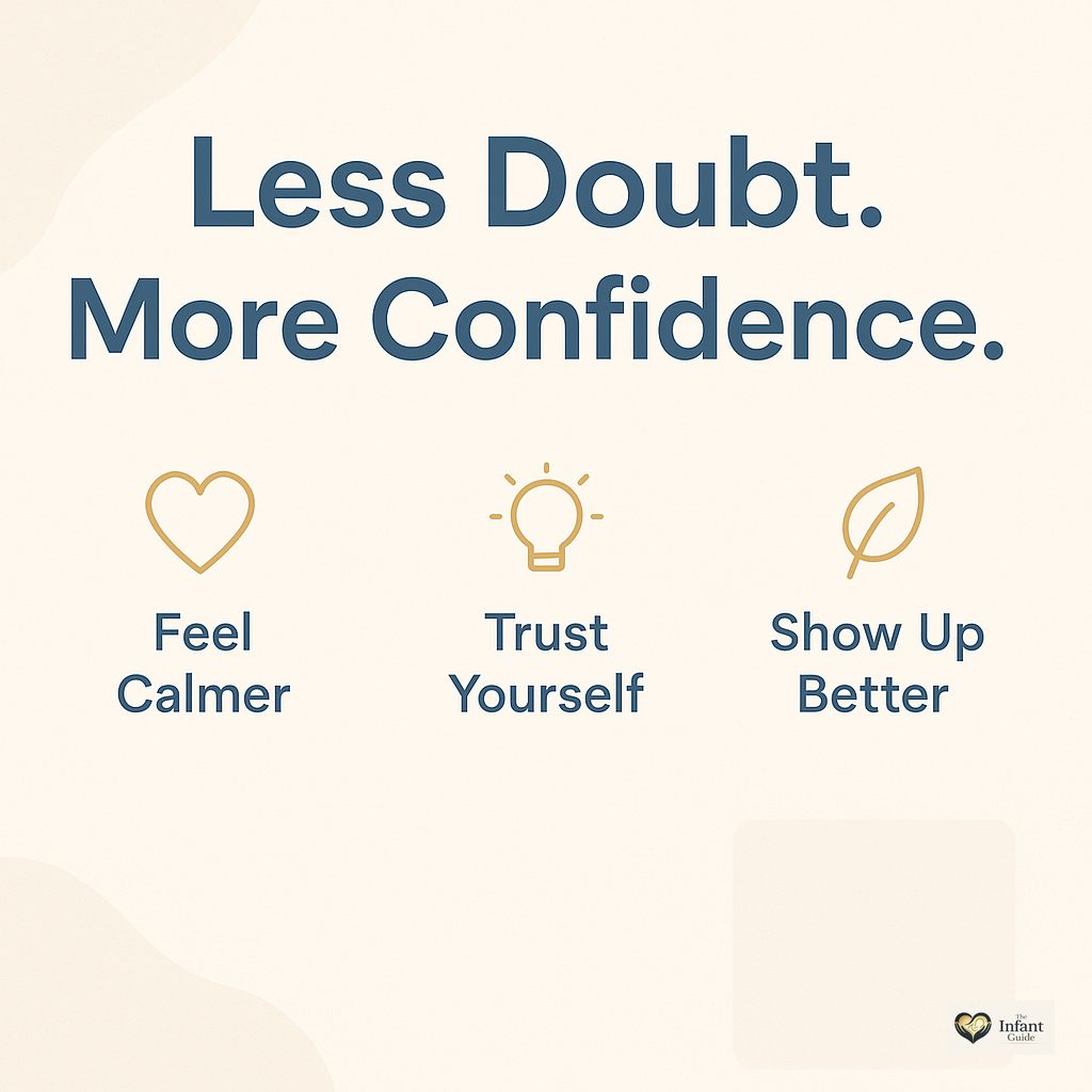 Key benefits of the Confident Parent Mini Guide