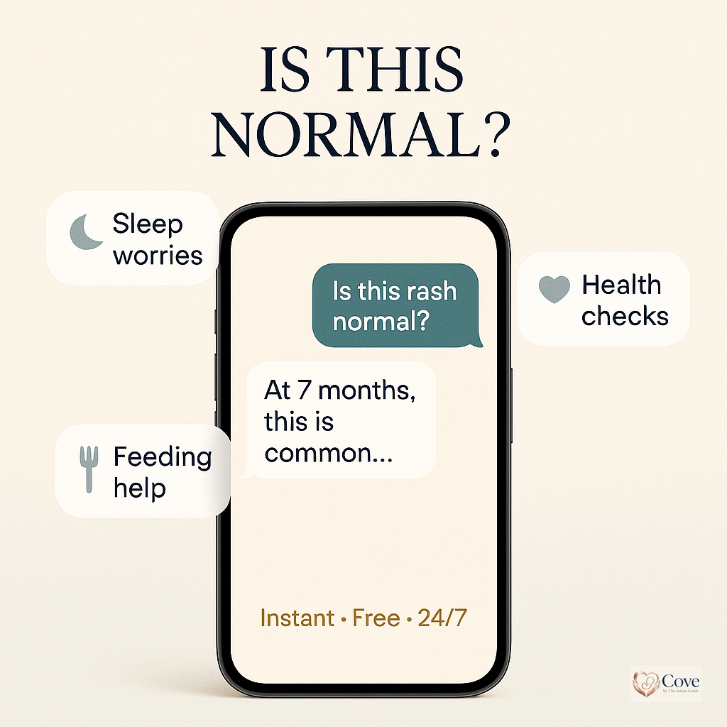 Is this normal? Reassurance from the free Cove newborn guide