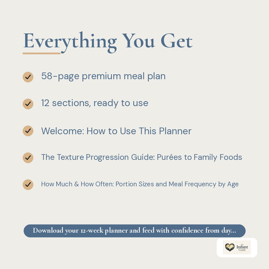 From First Bites to Family Meals - The Complete 6-18 Month Meal Planner