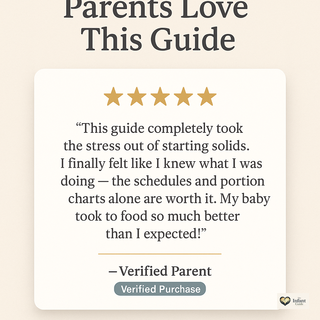 Baby & Toddler Feeding Guide PDF | First Foods, Weaning, Allergens, Meal Plans | Instant Download