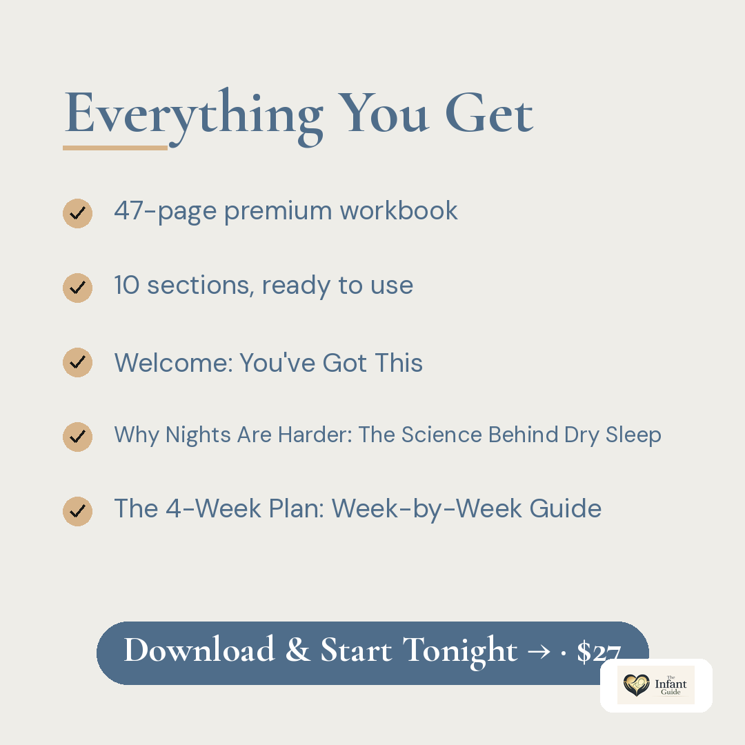 Nappy-Free Nights: The 4-Week Plan — Printable Workbook for Toddler Nighttime Dryness