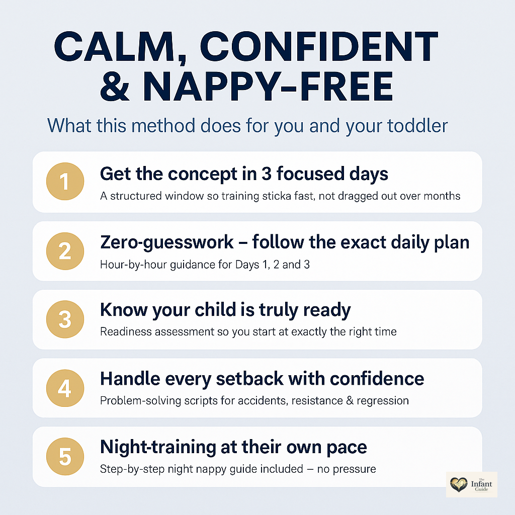 Key benefits of the Potty Training Blueprint