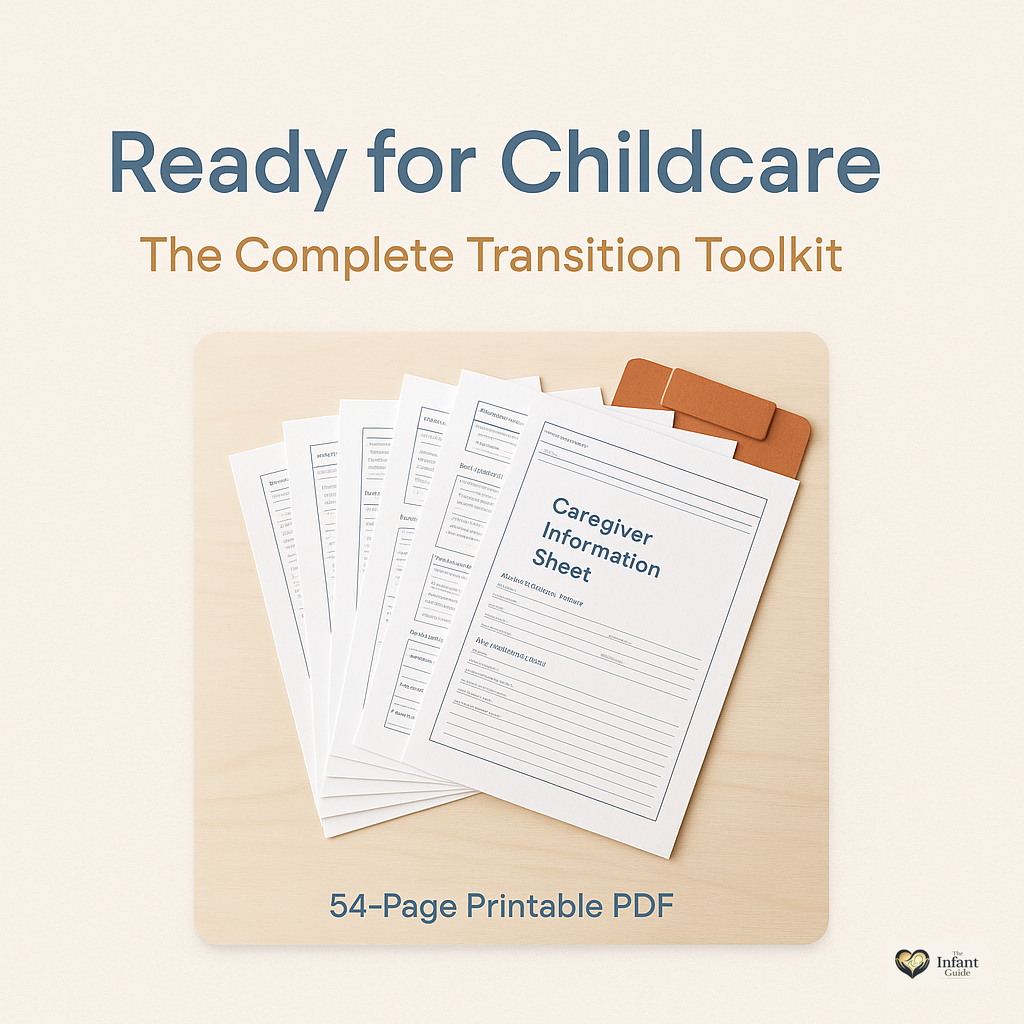 Ready for Childcare: The Complete Nursery & Daycare Transition Toolkit — 6 Fillable Templates for Parents