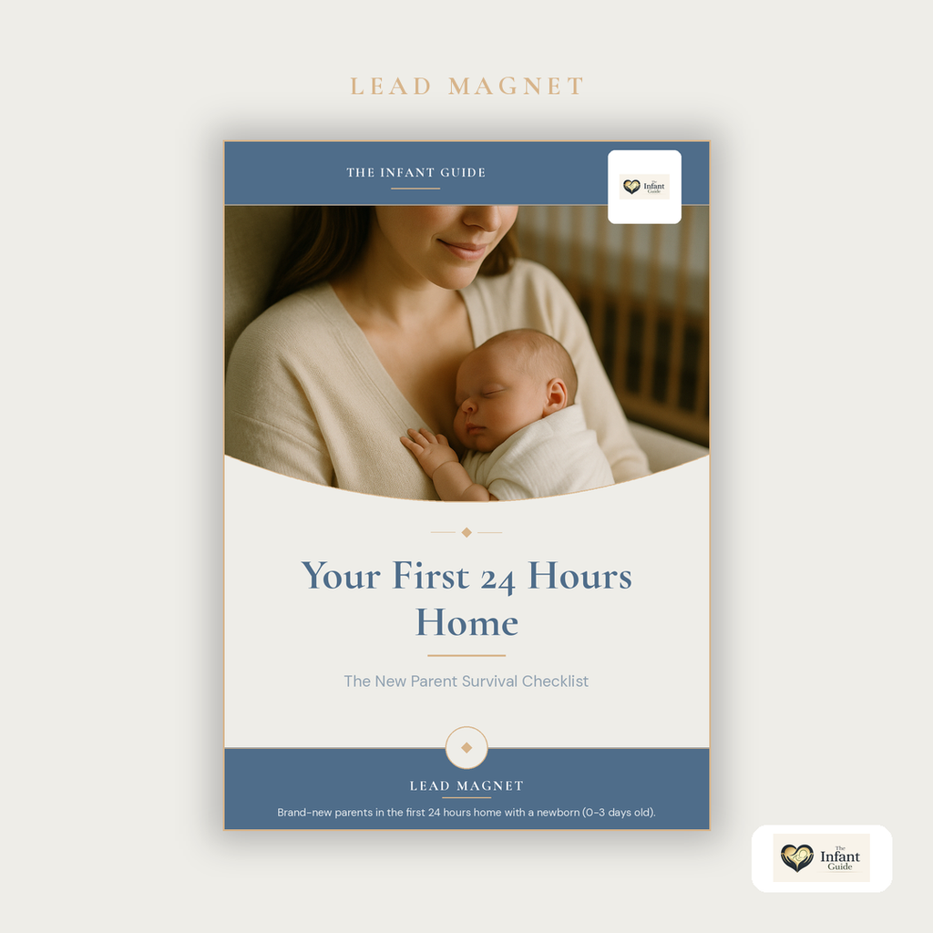 Your First 24 Hours Home: The New Parent Survival Checklist | Newborn Guide PDF