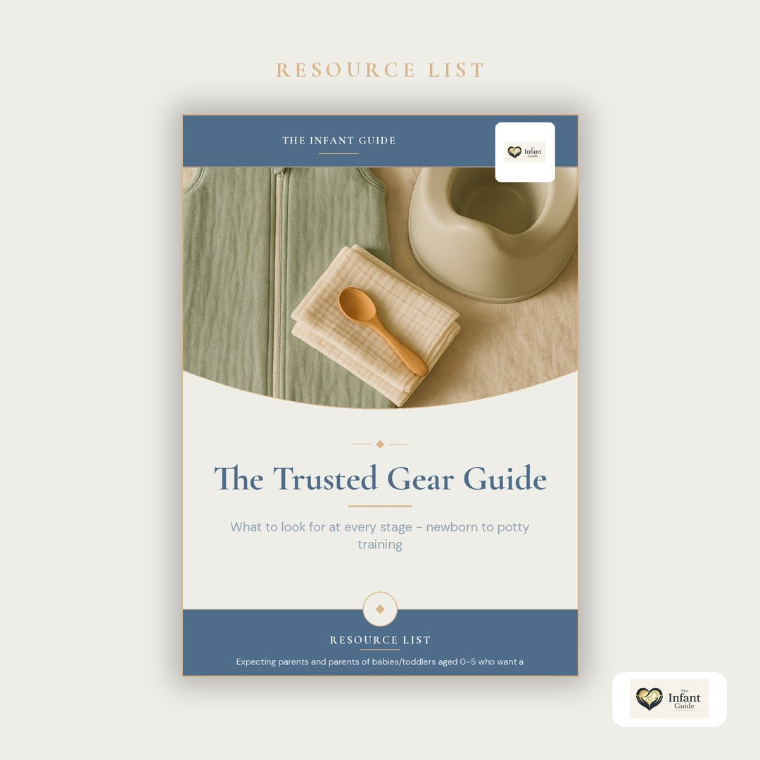 The Trusted Gear Guide: A Stage-by-Stage Resource List for Sleep, Feeding, Safety & Potty Training