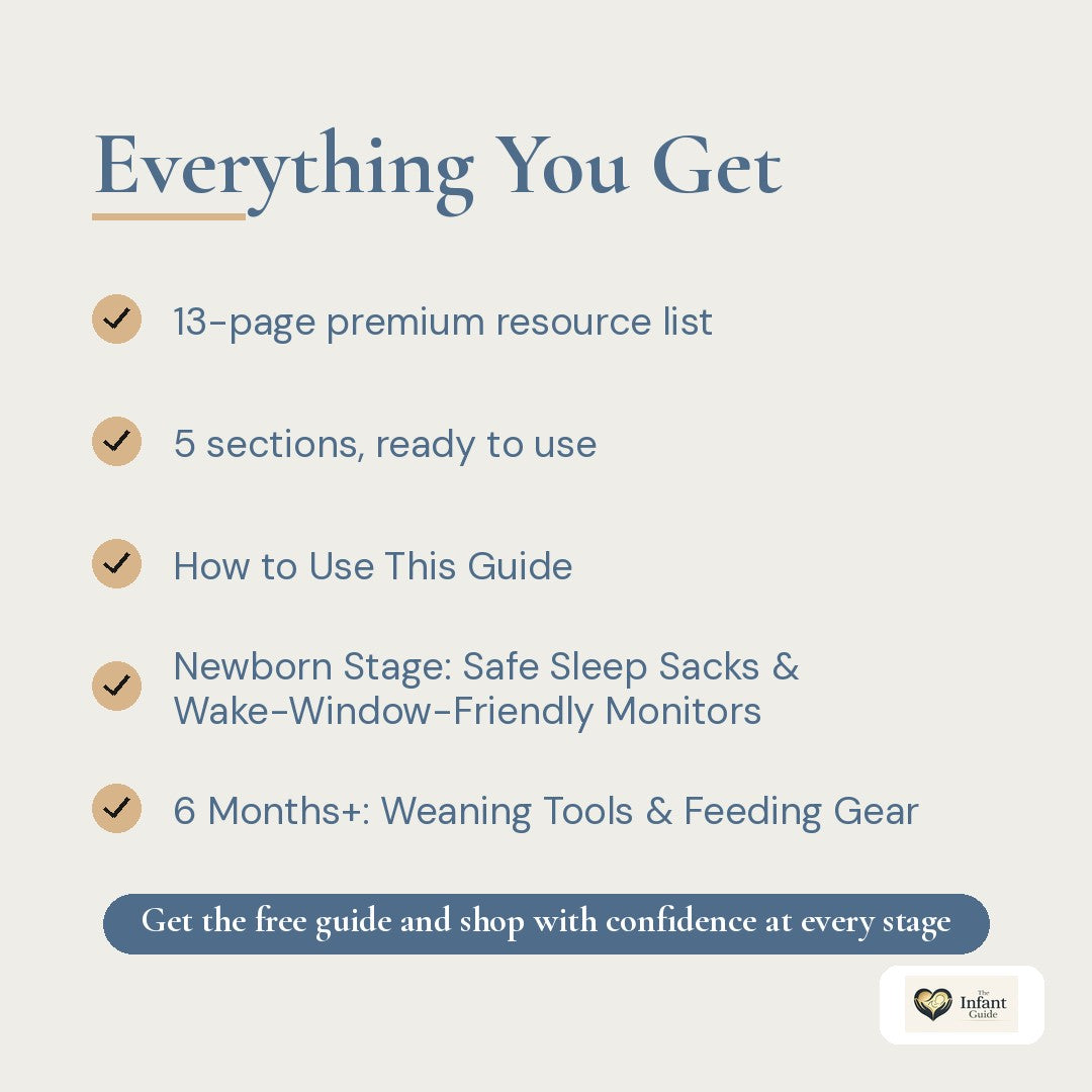 The Trusted Gear Guide: A Stage-by-Stage Resource List for Sleep, Feeding, Safety & Potty Training