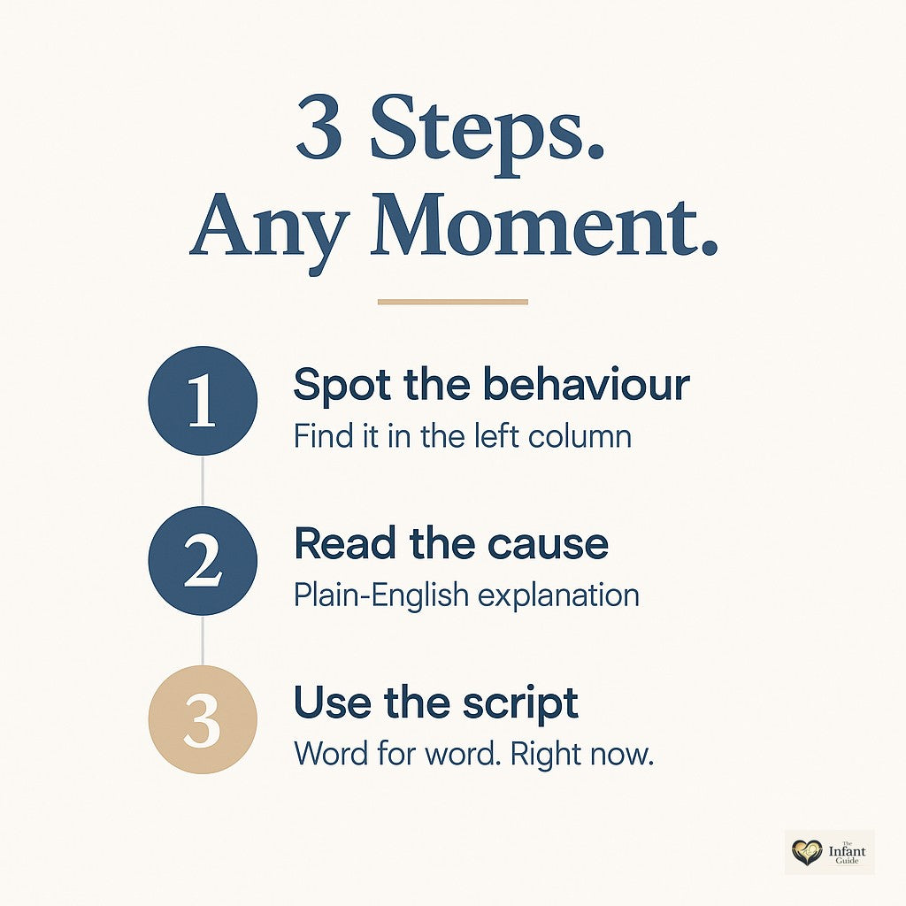 Why Is My Toddler Doing THAT? — The Instant Toddler Behaviour Decoder Cheat Sheet (Free Download)